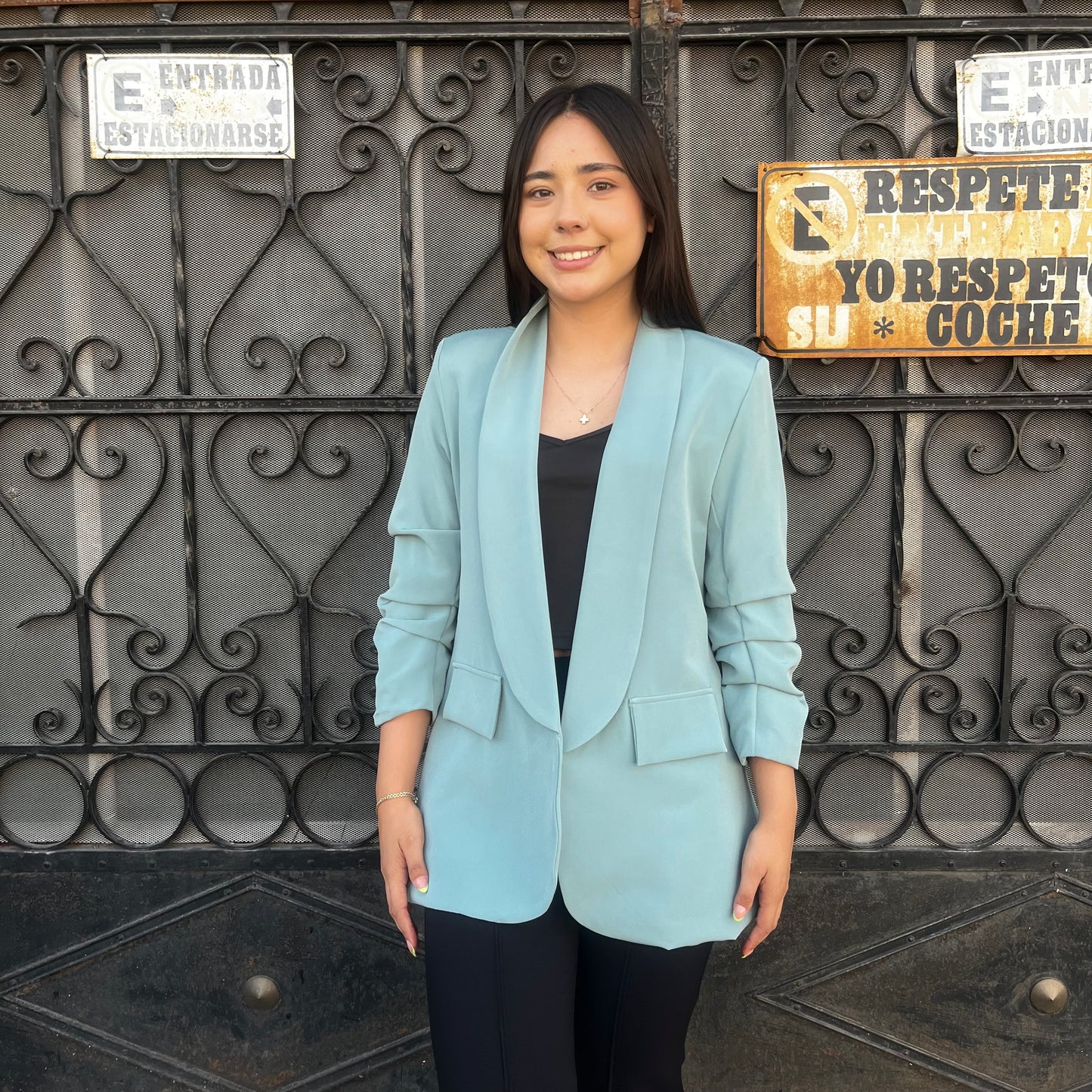 Blazer Coddy Verde Grisaseo