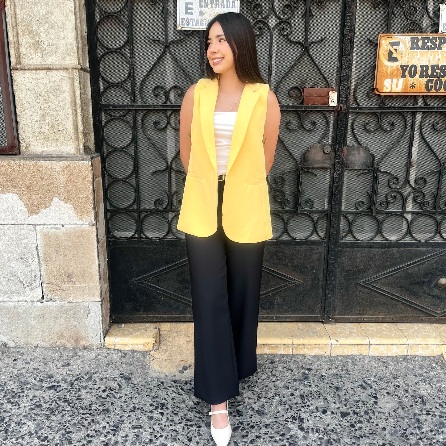 Chaleco Isac Amarillo