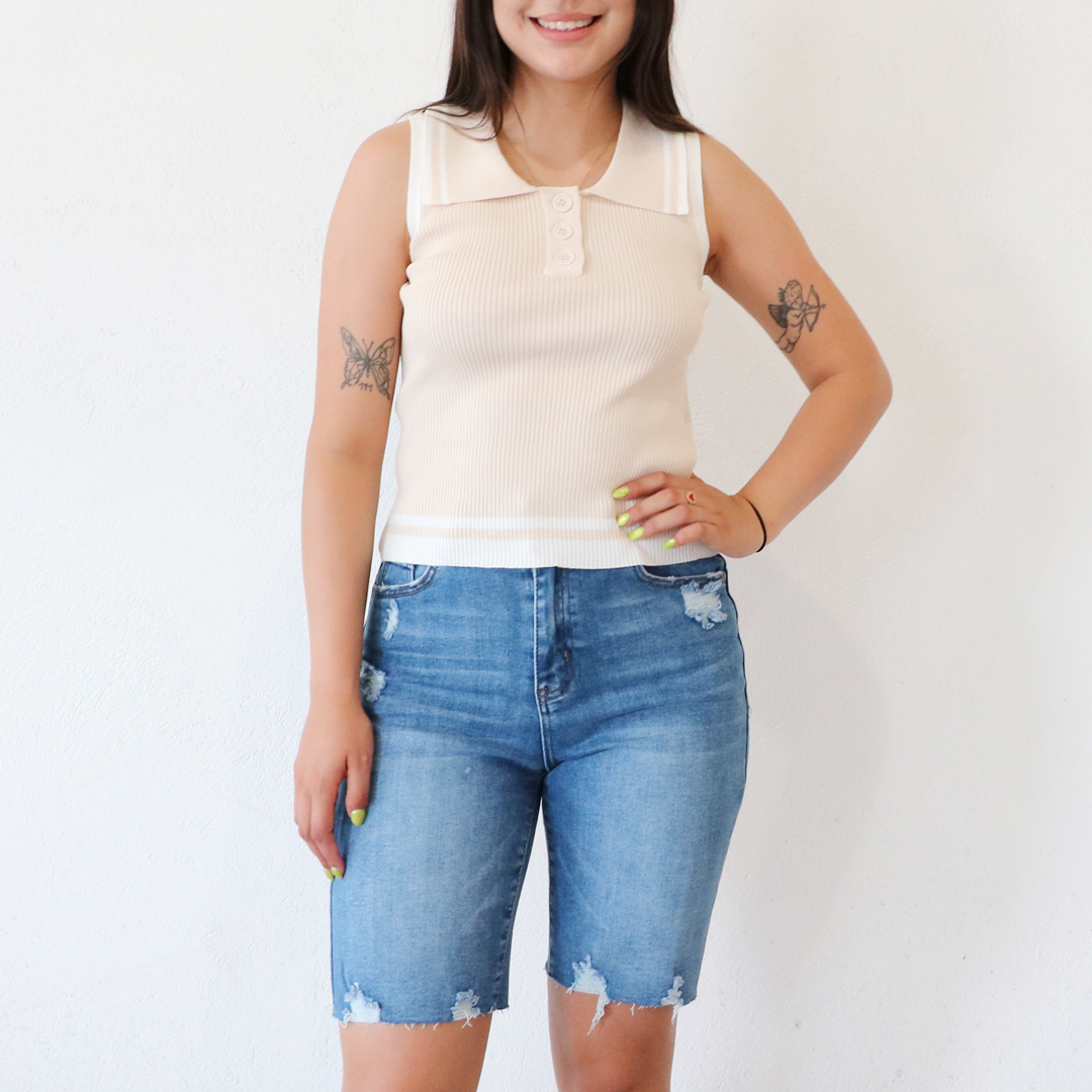 Blusa Raiko Beige