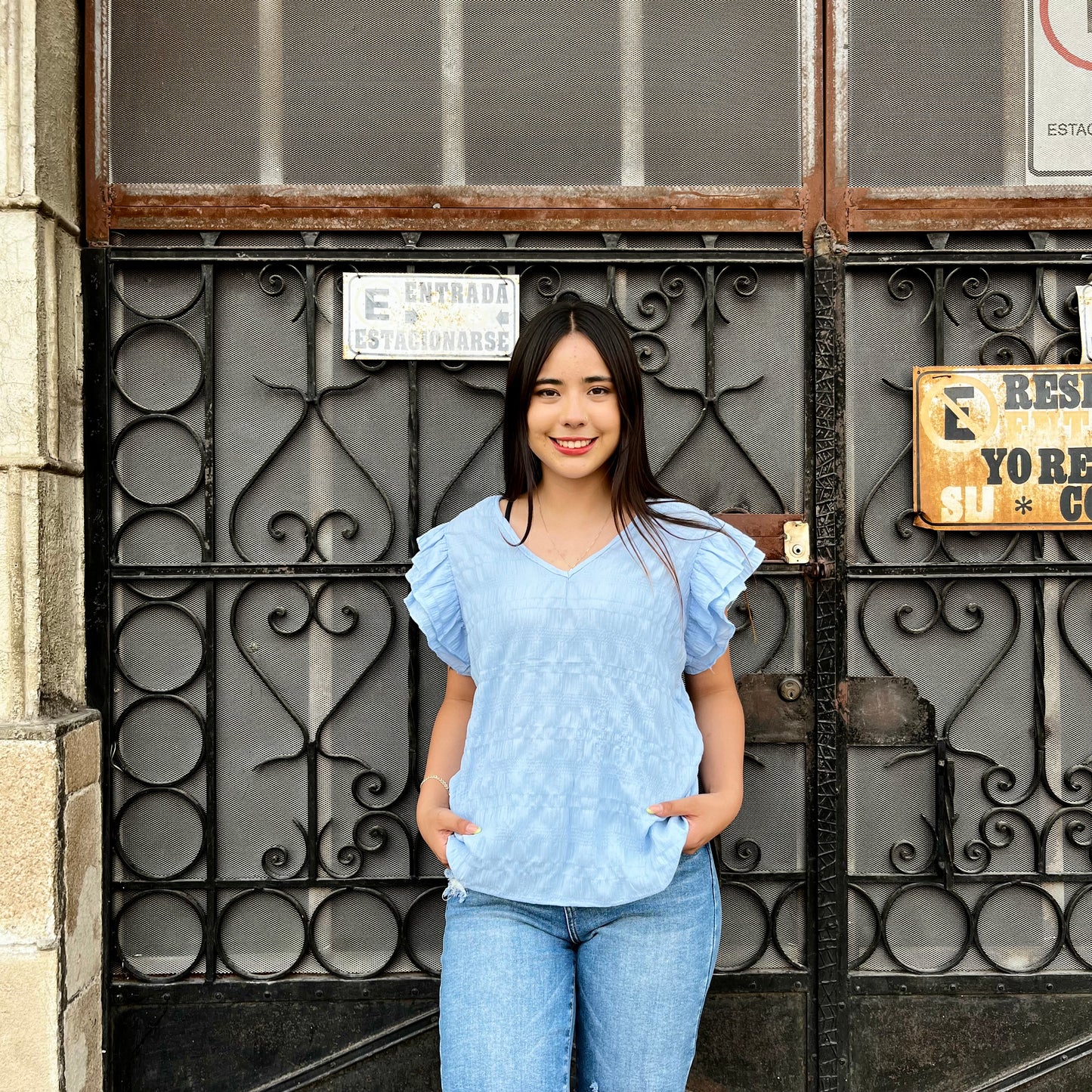 Blusa Zamir Azul