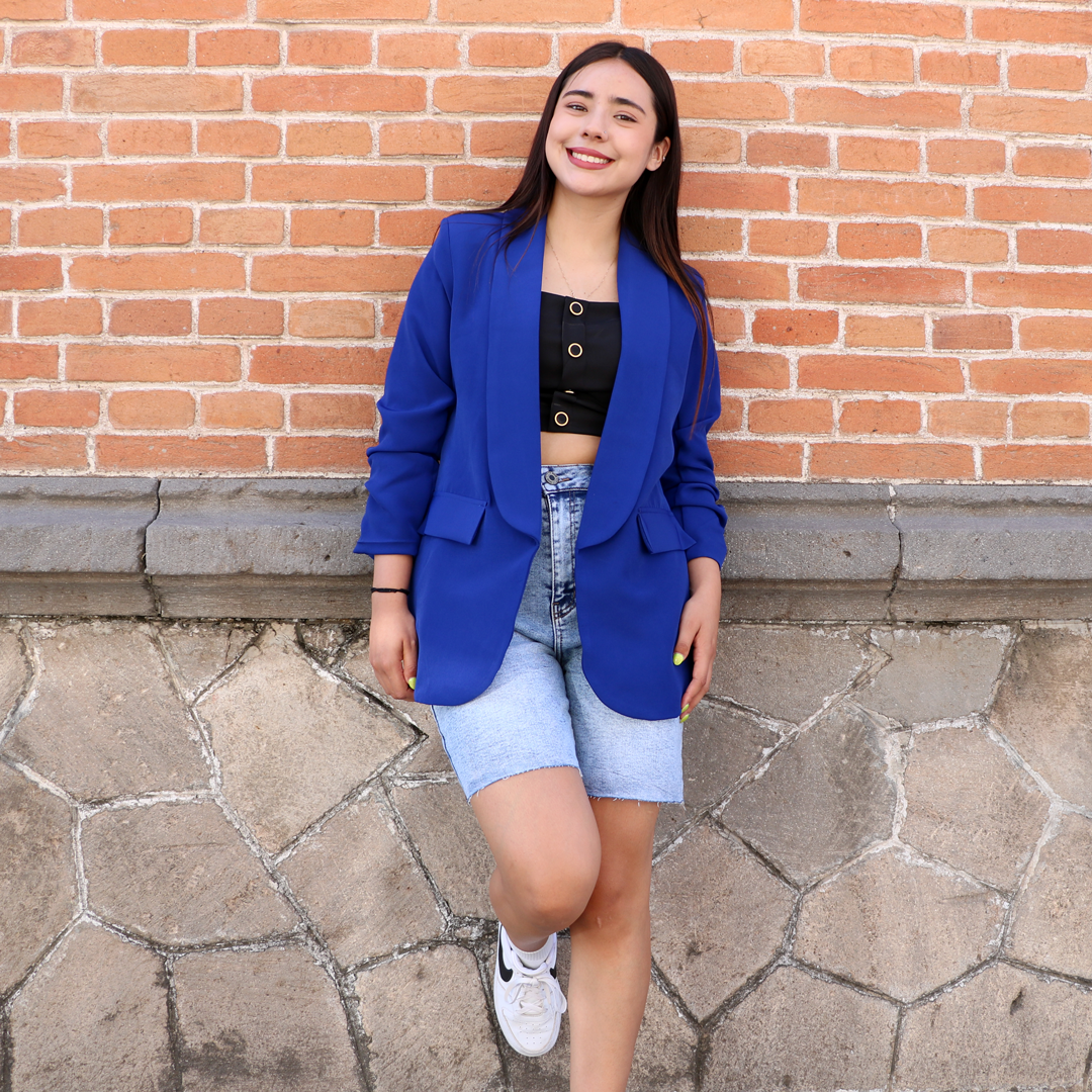 Blazer Coddy Azul Rey