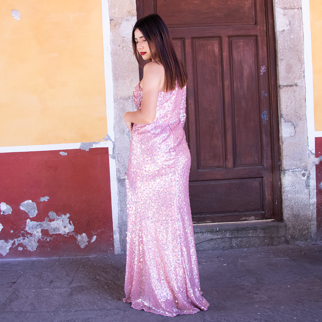 Vestido Ringo Rosa