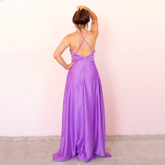 Vestido Gonul Morado