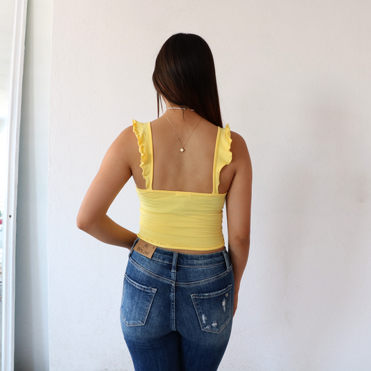 Blusa Darius Amarilla