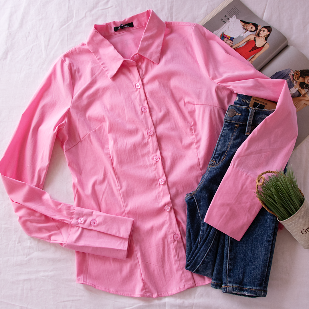 Camisa Charly Rosa