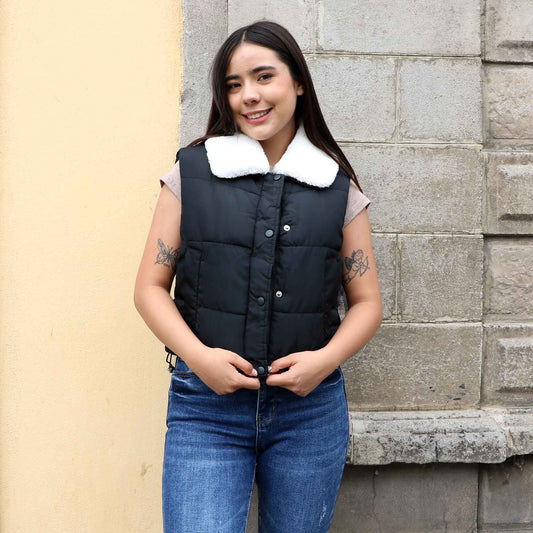 Chaleco Ginny Negro