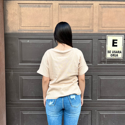 Playera Narmer Camel