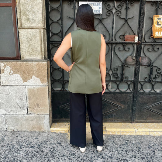 Chaleco Isac Verde Olivo