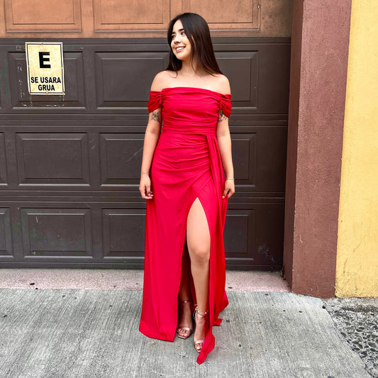 Vestido Serena Rojo
