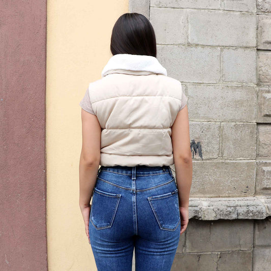 Chaleco Ginny Beige