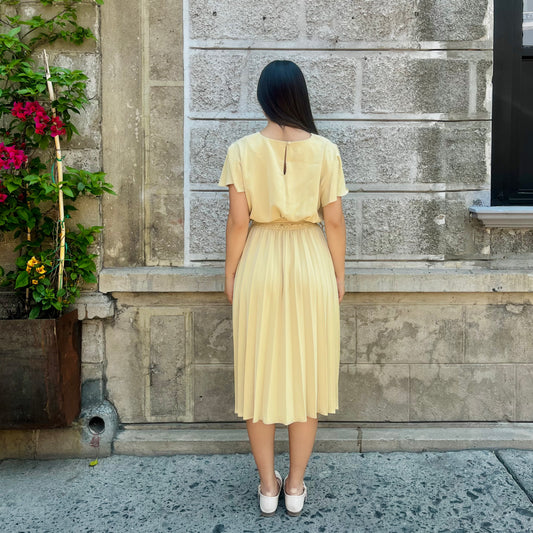 Vestido Janice Amarillo