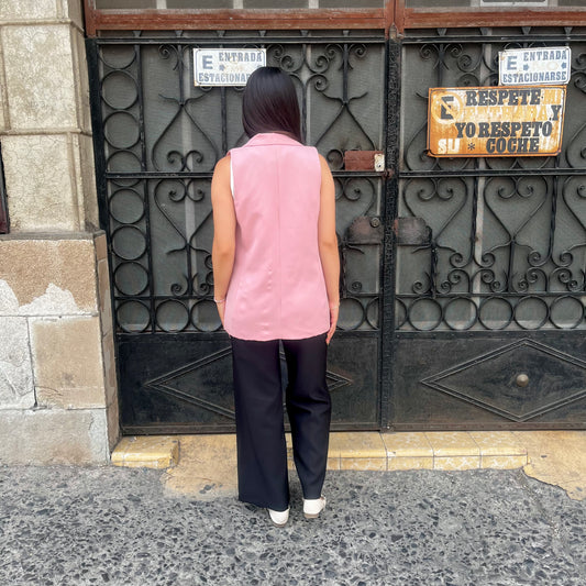 Chaleco Isac Rosa Palo