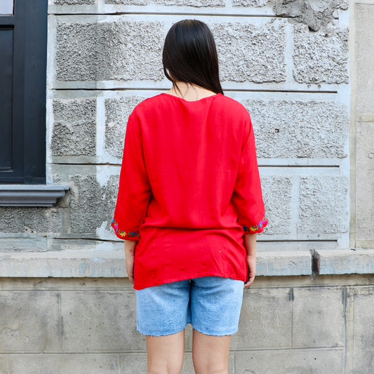 Blusa Elek Rojo