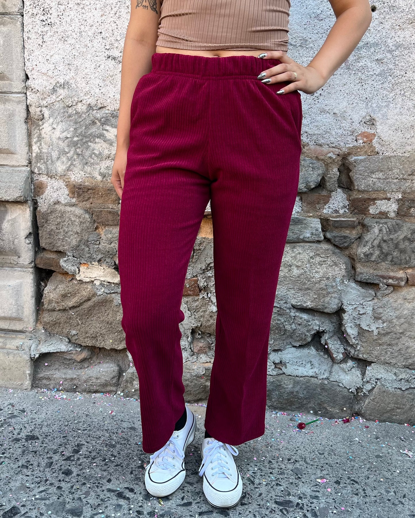 Pantalon Norman Vino