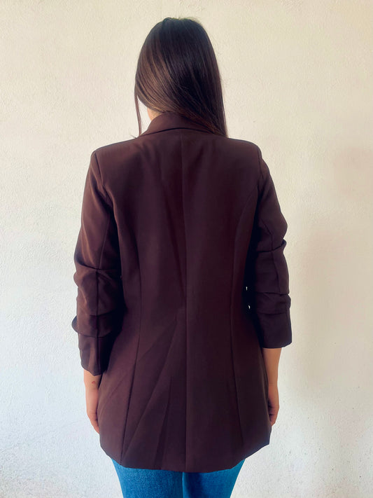 Blazer Coddy Café Oscuro