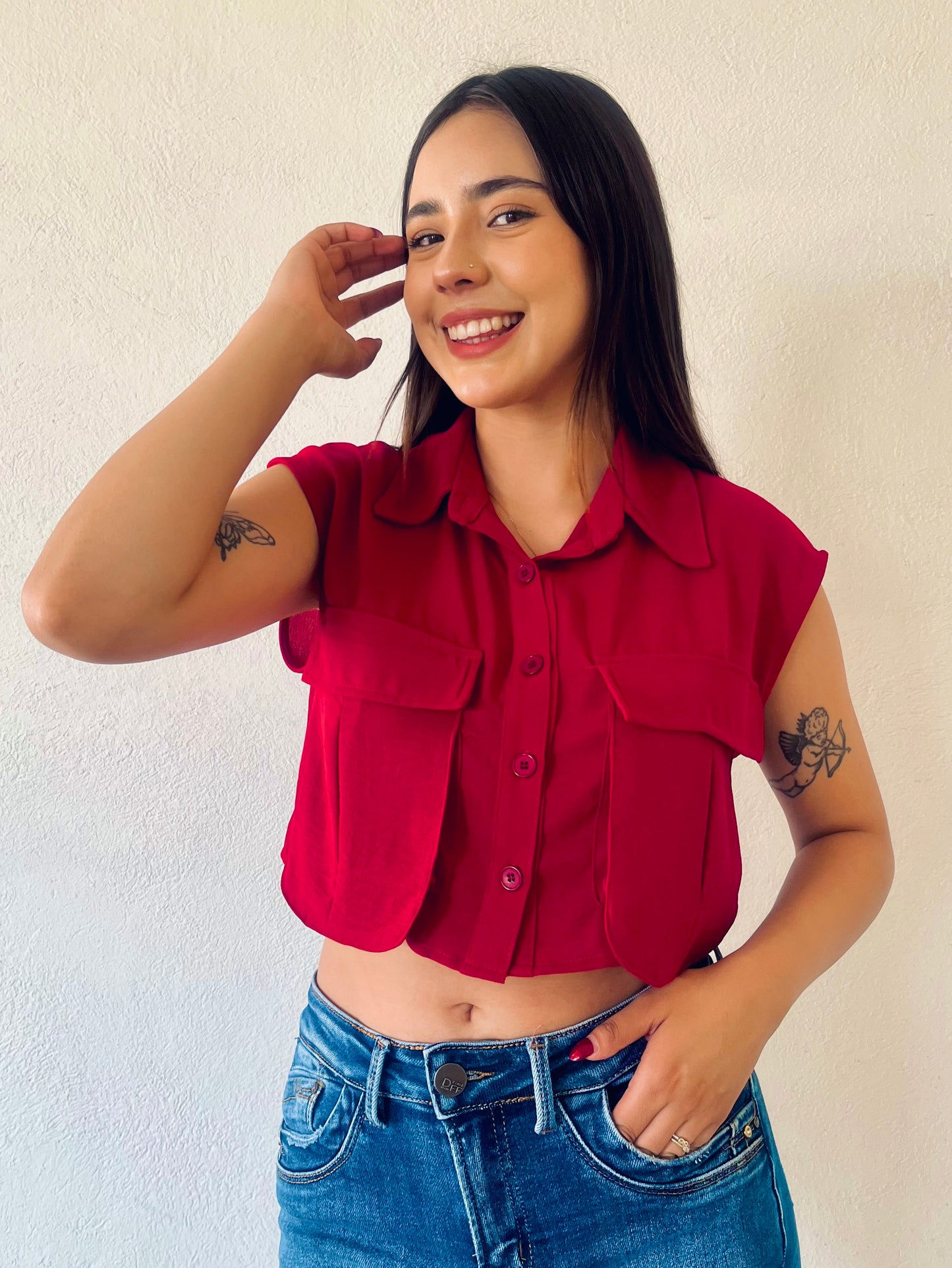 Blusa Licxy Roja
