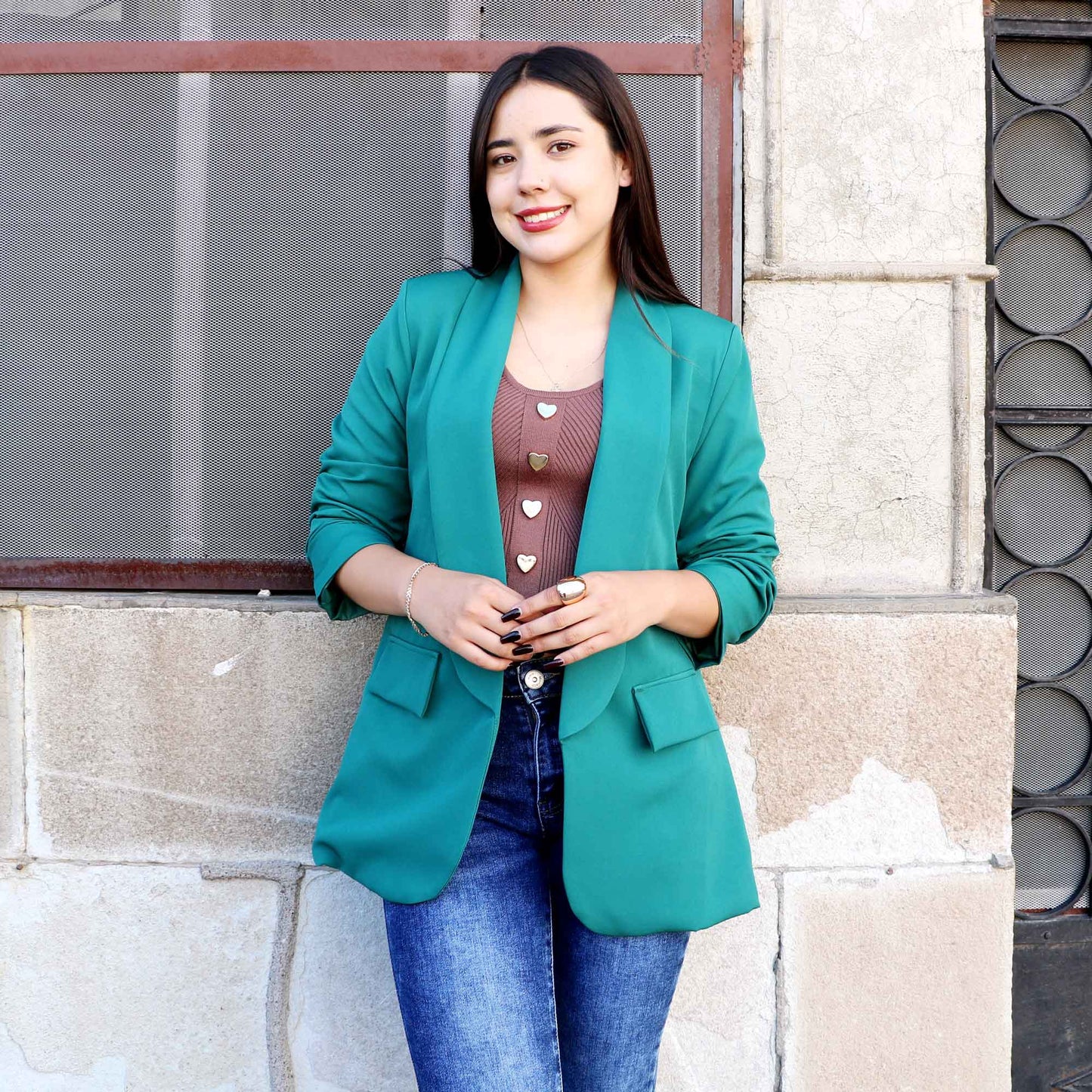Blazer Coddy Verde Bandera