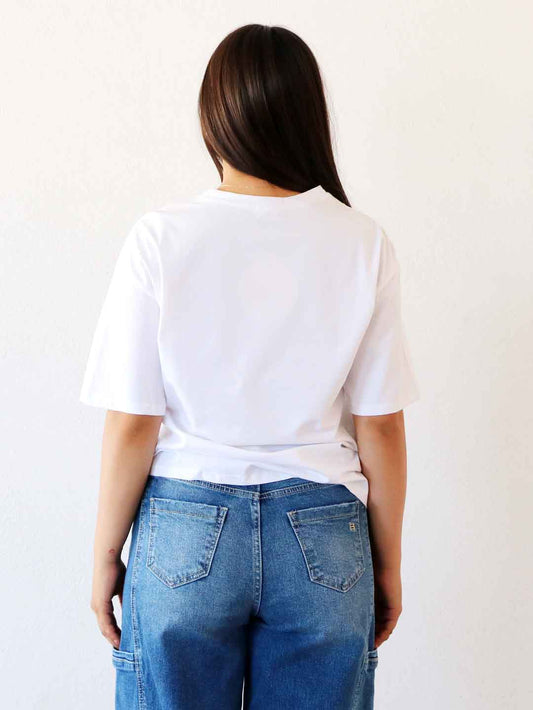 Playera Cotton Blanca