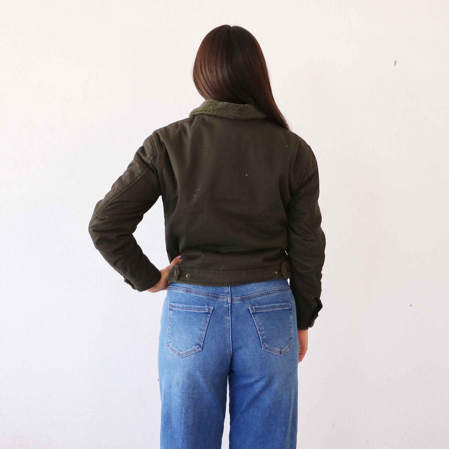 Chamarra Martina Verde Militar