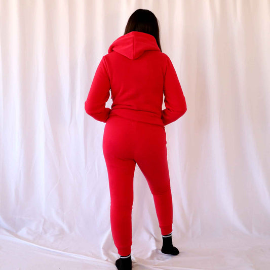 Conjunto Violeta Rojo