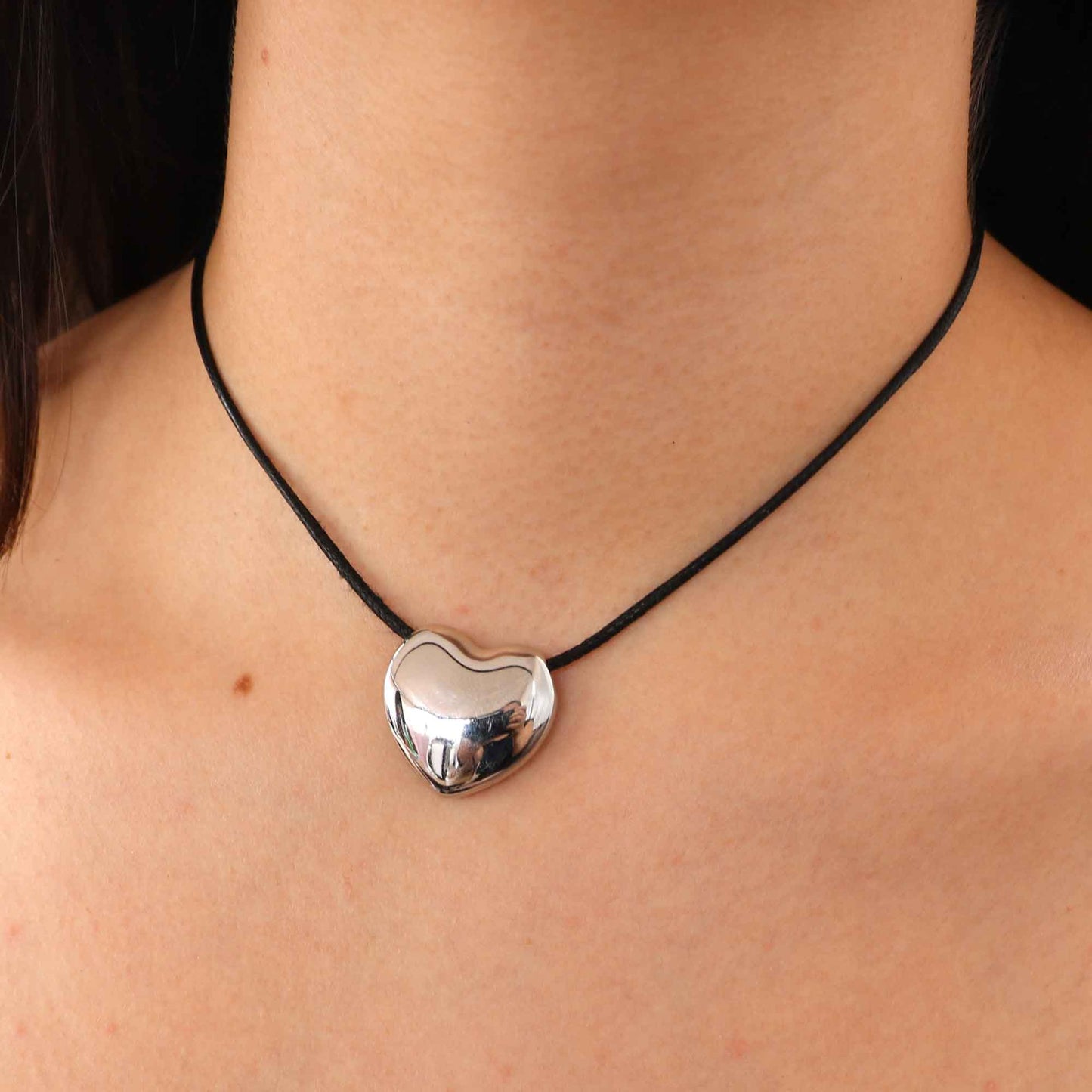 Collar Caeli Plateado