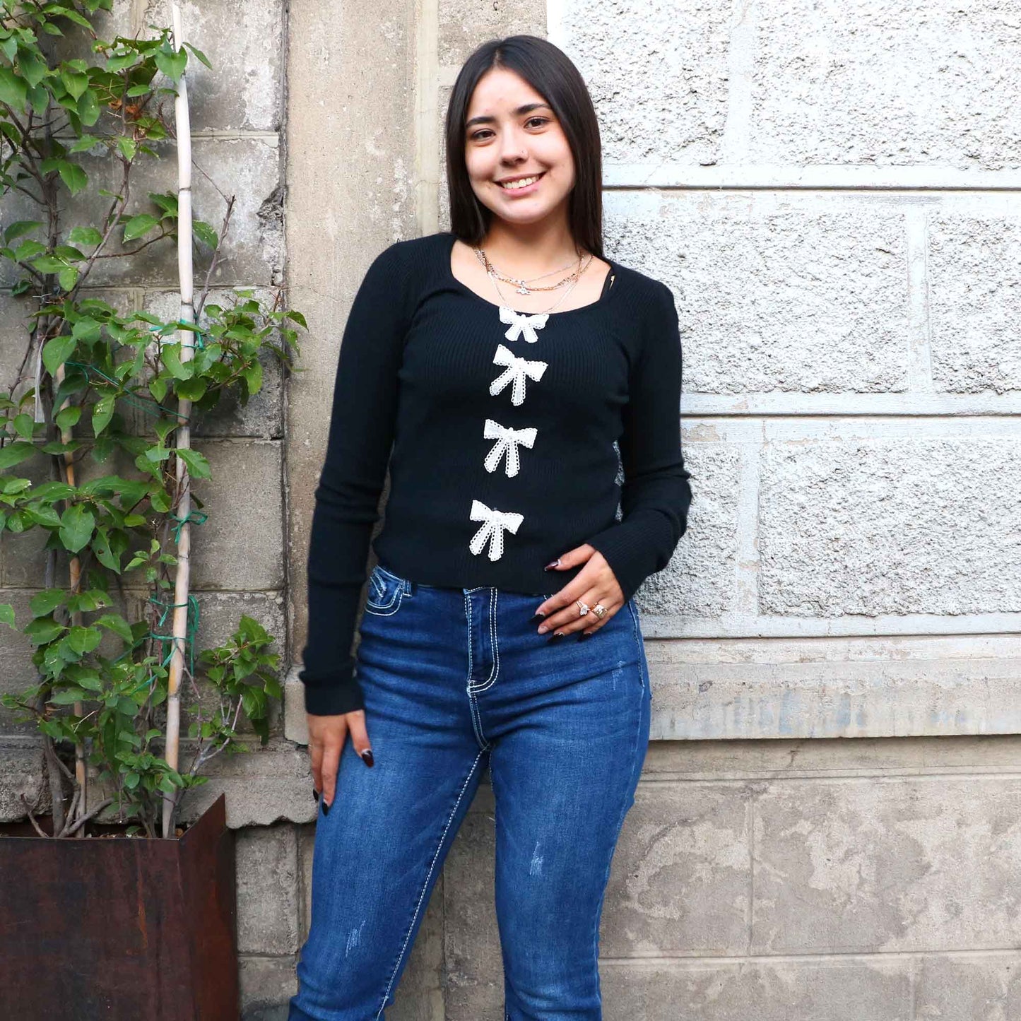 Blusa Maris Negra