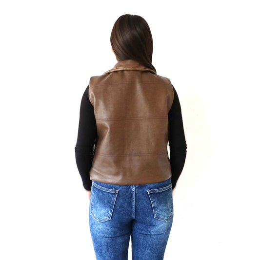 Chaleco Piper Chocolate