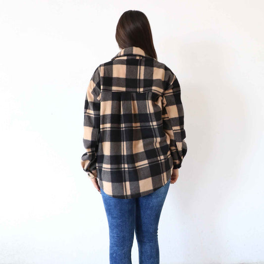 Chamarra Elisse Taupe