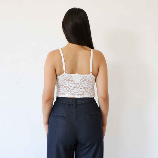 Corset Daphne Blanco