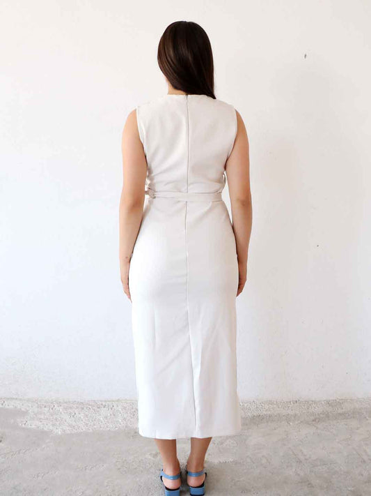 Vestido Zafrya Beige