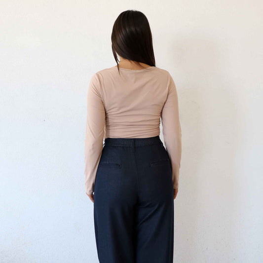 Pantiblusa Sunniva Beige