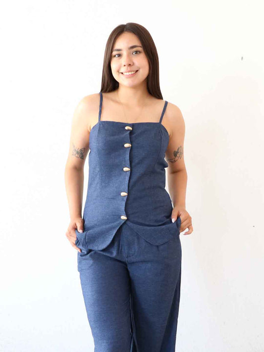Conjunto Velkora Azul
