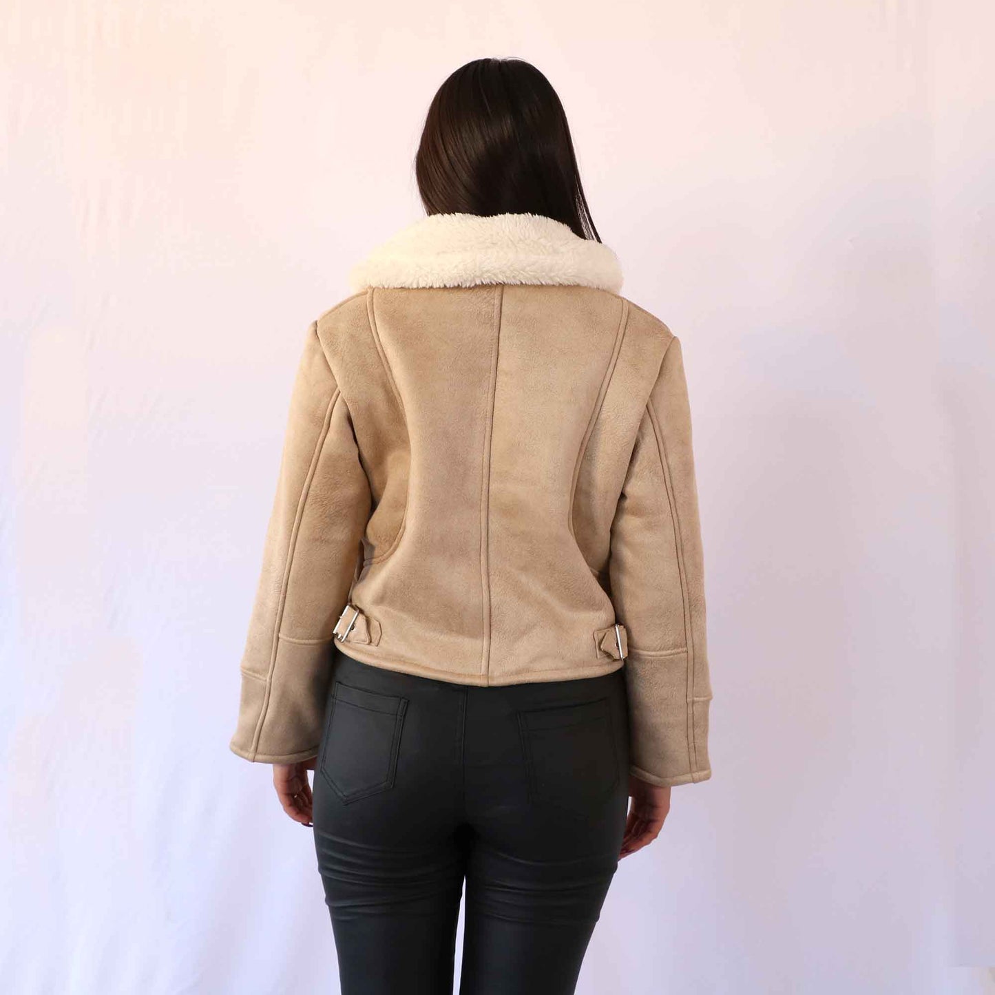 Chamarra Chloe Beige