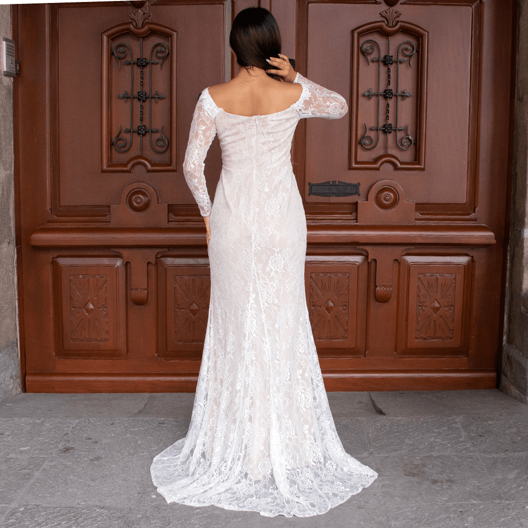 Vestido Rosseta Blanco