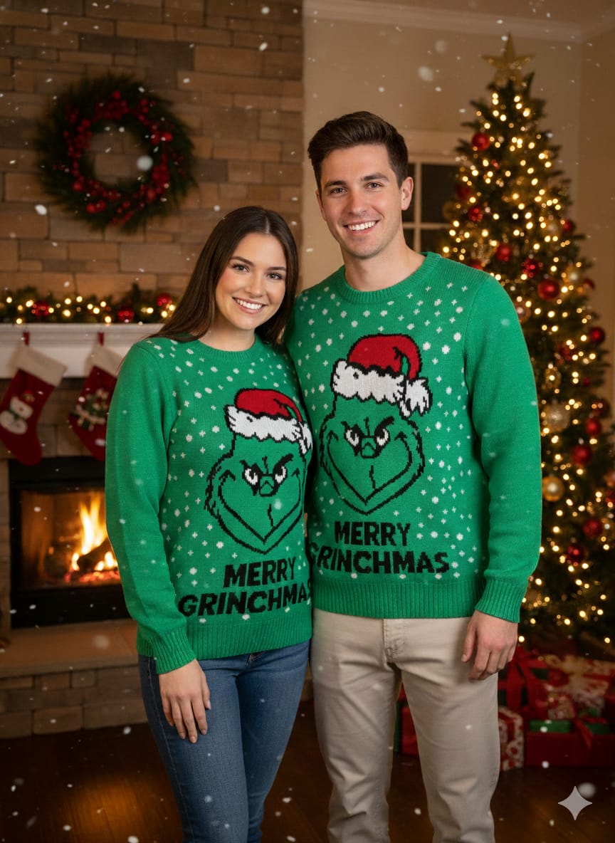 Suéter Navideño Grinch