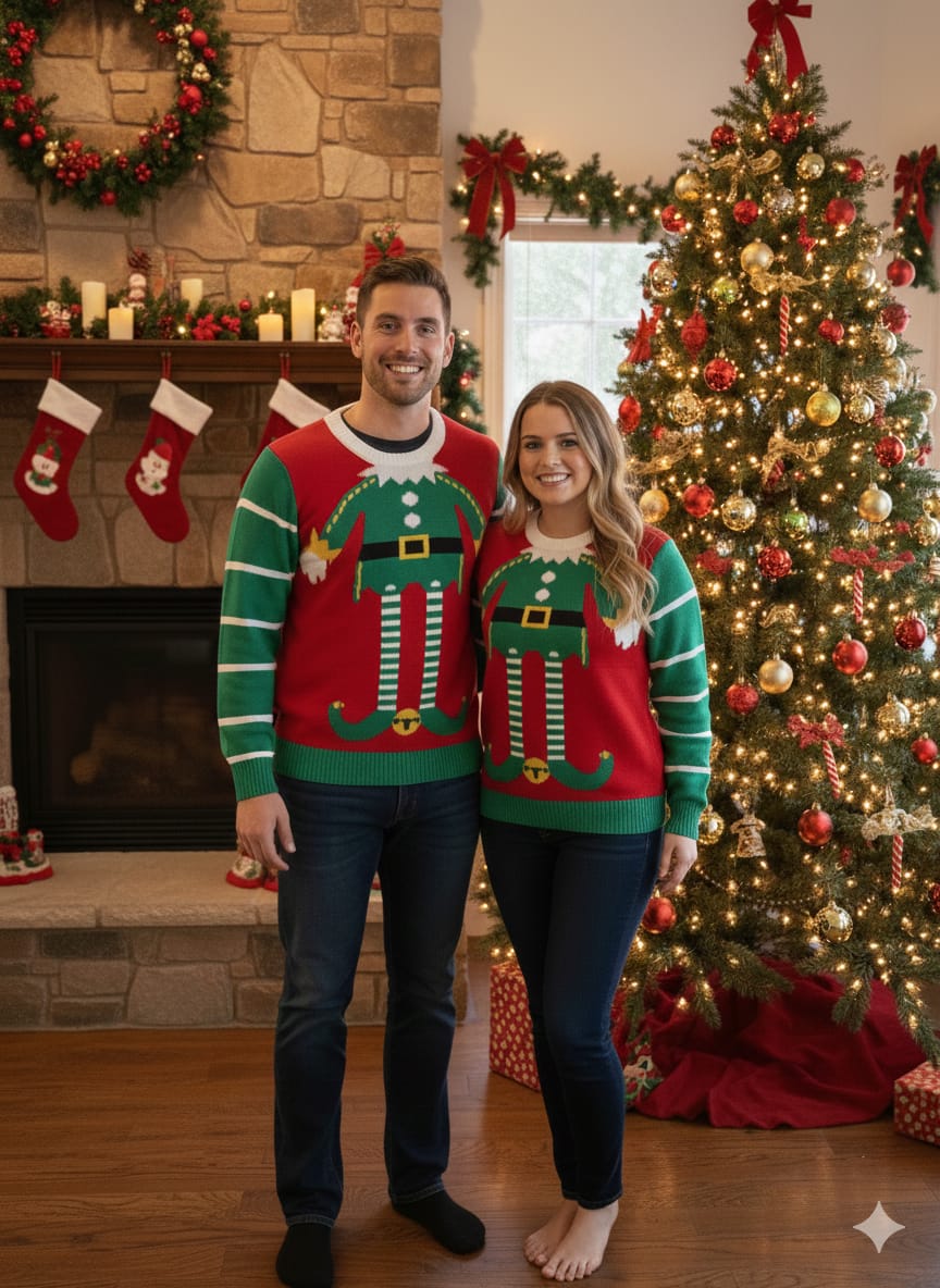 Suéter Navideño Holly