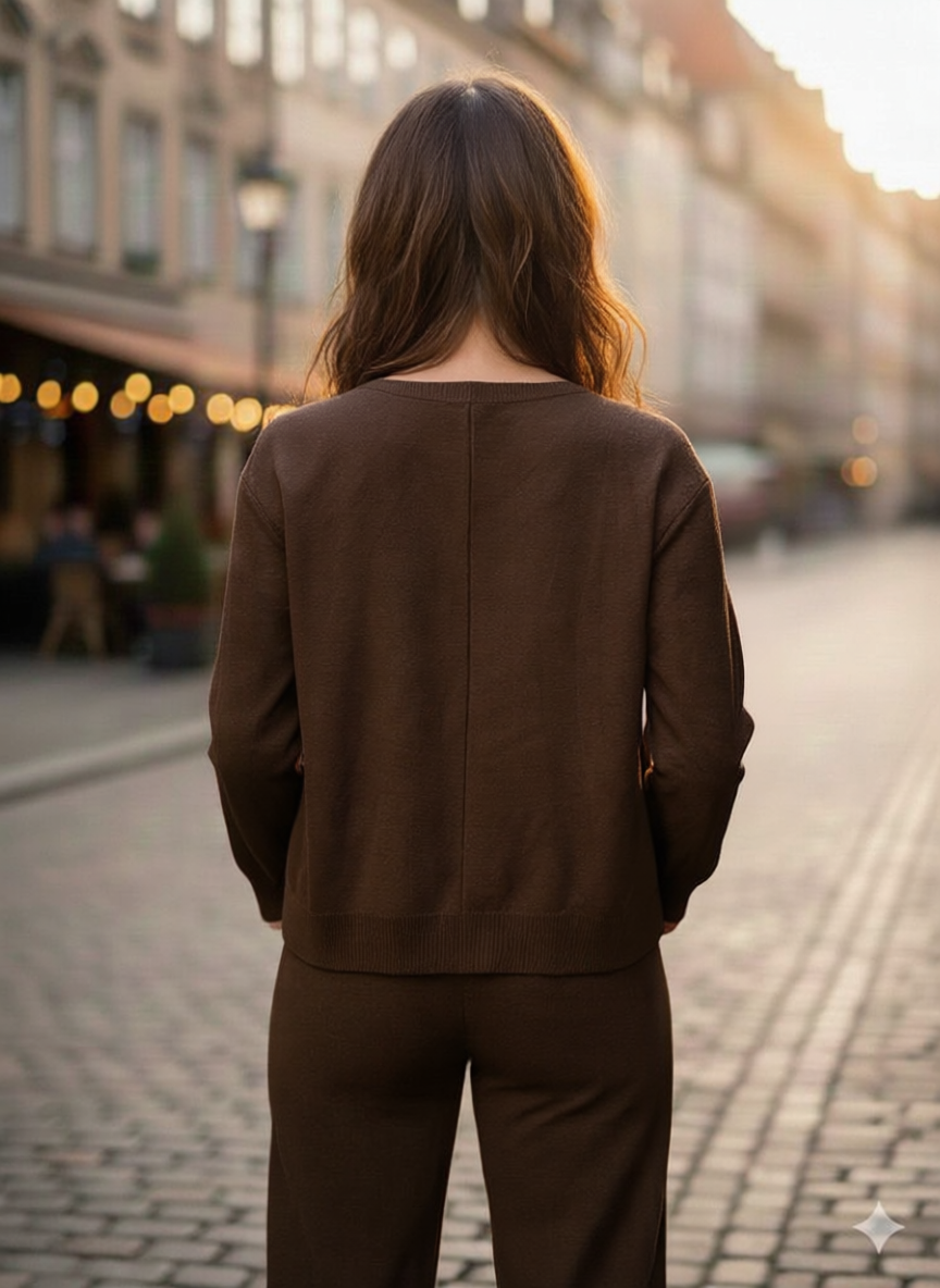 Conjunto Miri Chocolate