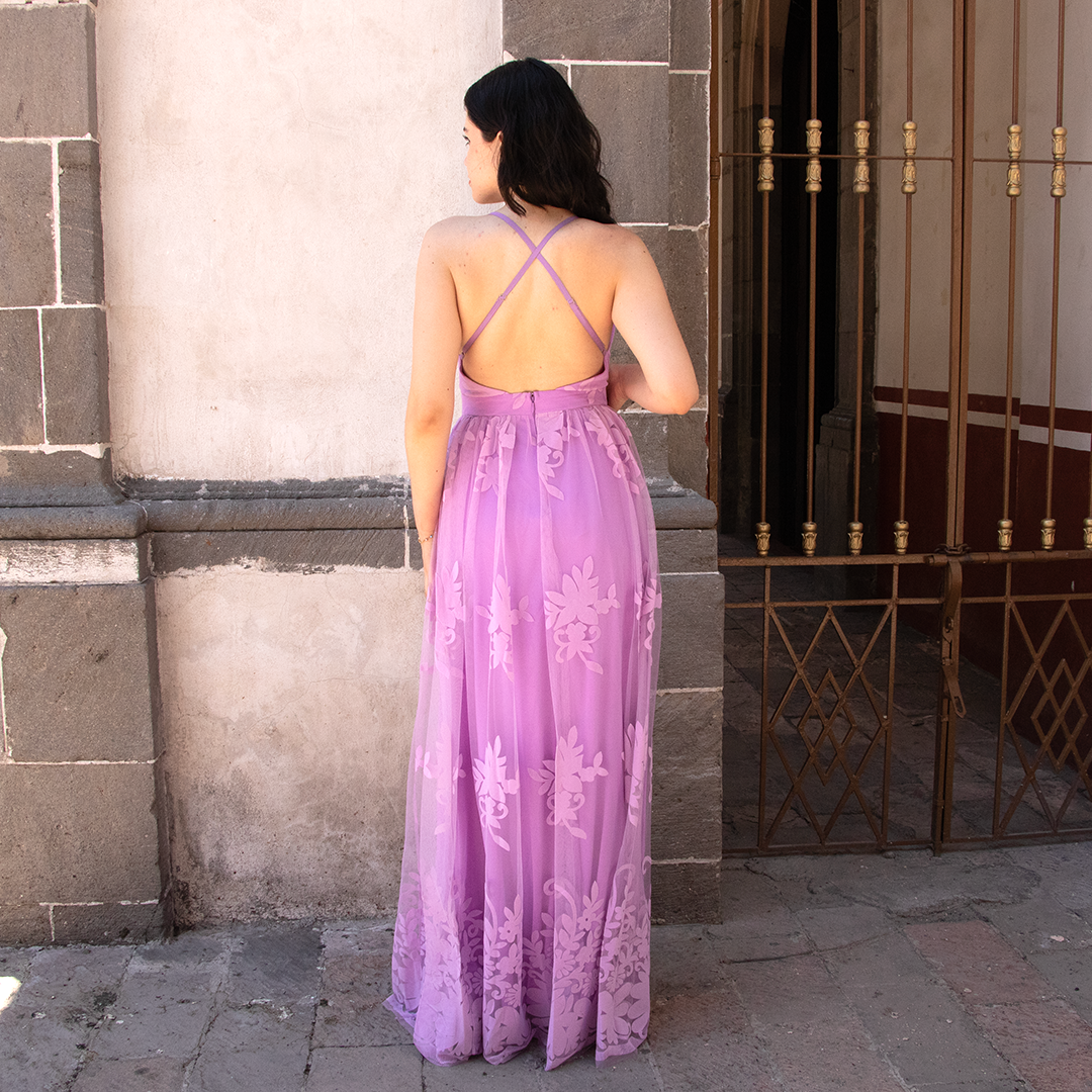 Vestido Mario Lila