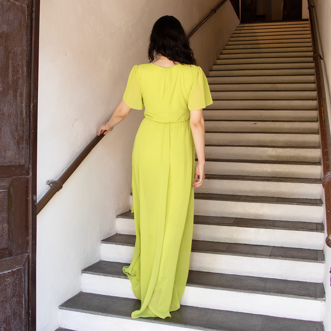 Vestido Donkey Verde limon