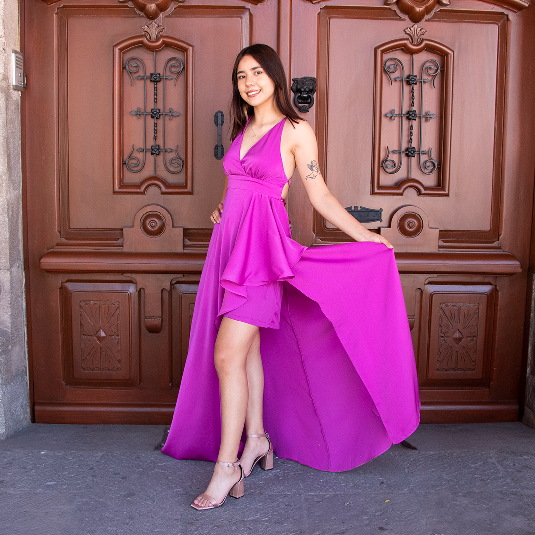 Vestido Moscu Morado