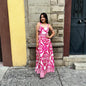 Vestido Celeste Fiusha