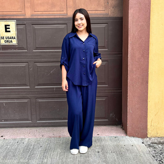 Conjunto Shayla Azul Marino