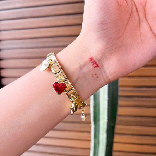 Brazalete Italiano Heart
