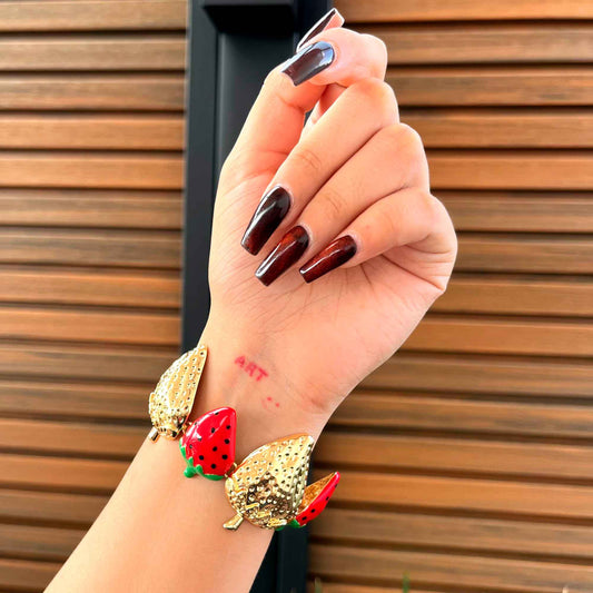 Pulcera Rosie Roja