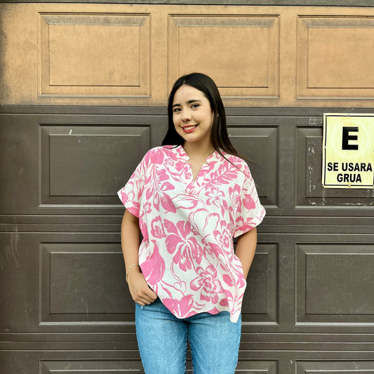 Blusa Robyn Rosa