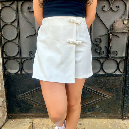Short Falda Kendra Blanca