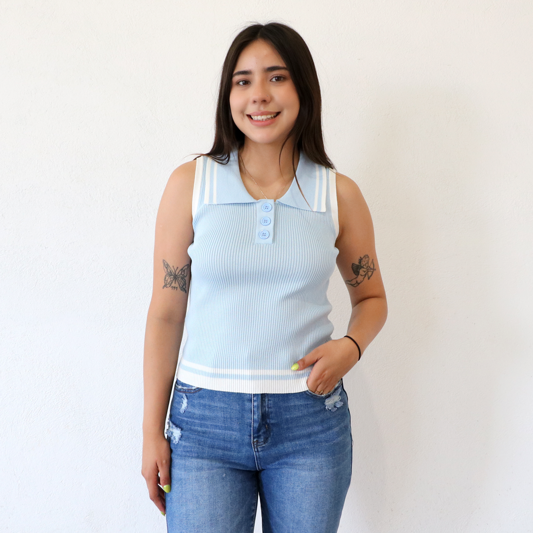 Blusa Raiko Azul