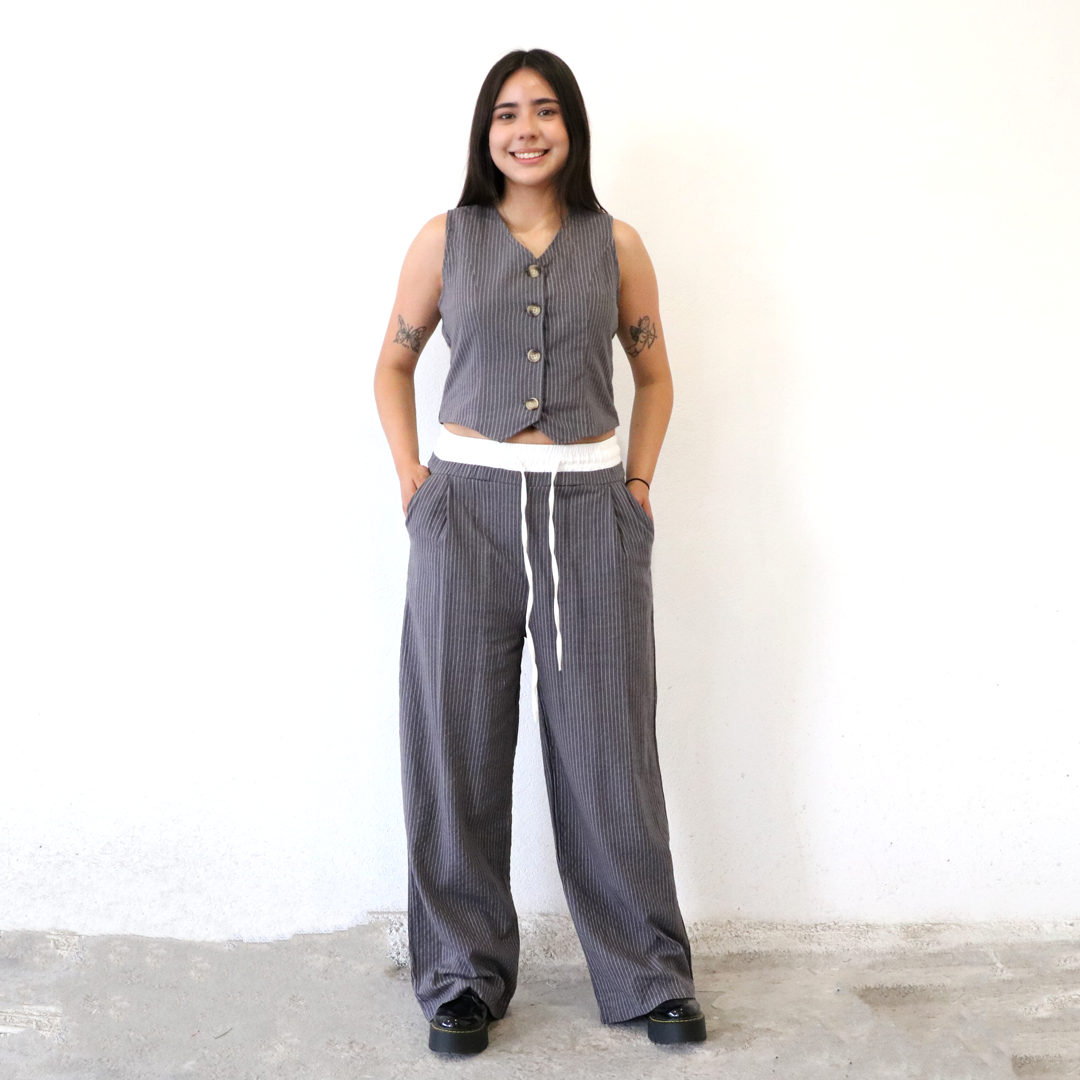 Conjunto Amaru Gris