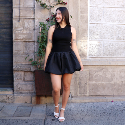 Vestido Poppins Negro