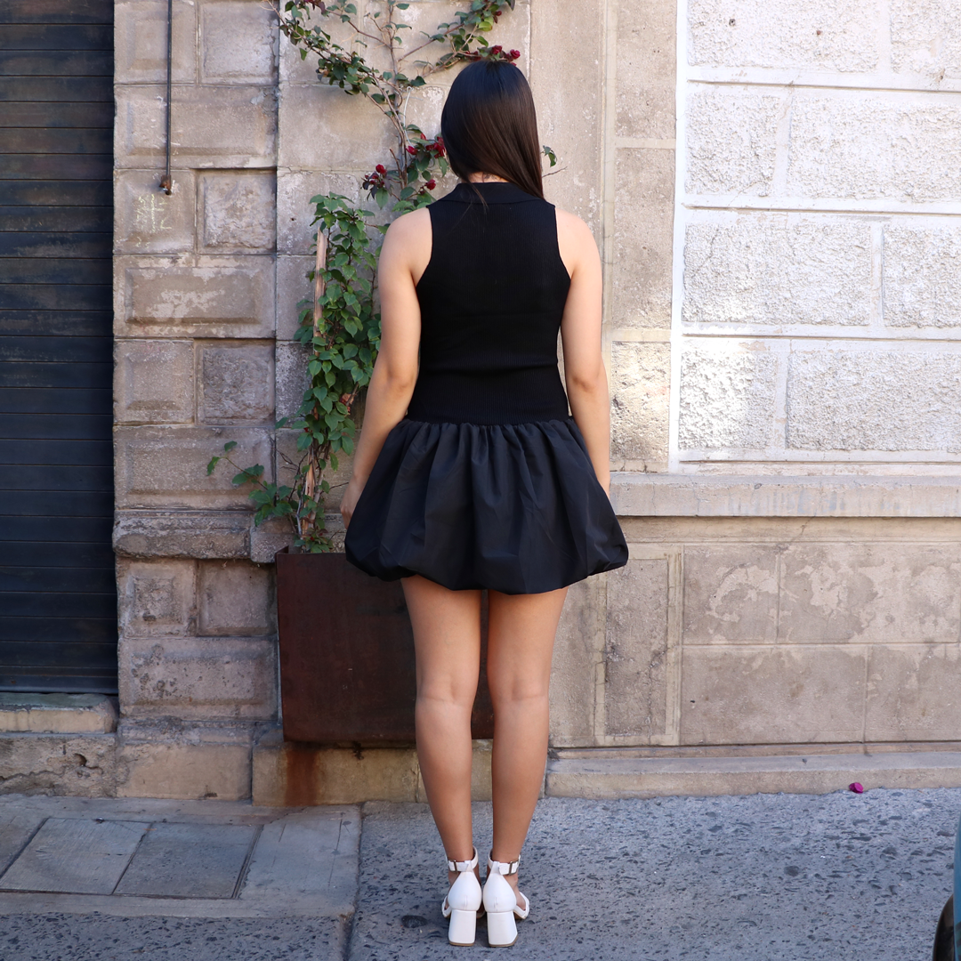 Vestido Poppins Negro